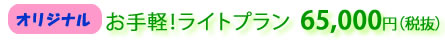 オリジナル ・ ライトプラン